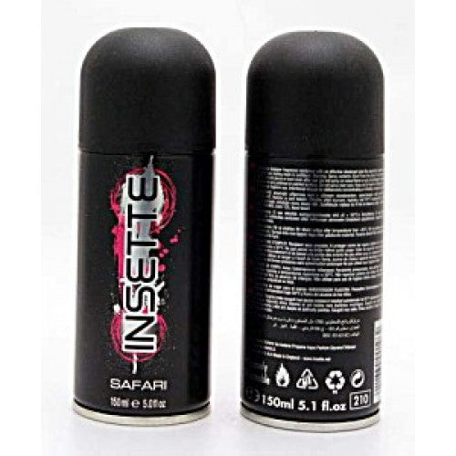 Buy Insette Safari Bodyspray 150ml - Premium Quality Toiletries Online - Product Image Buy Insette Safari Bodyspray 150ml - Premium Quality Toiletries Online - Product Image
